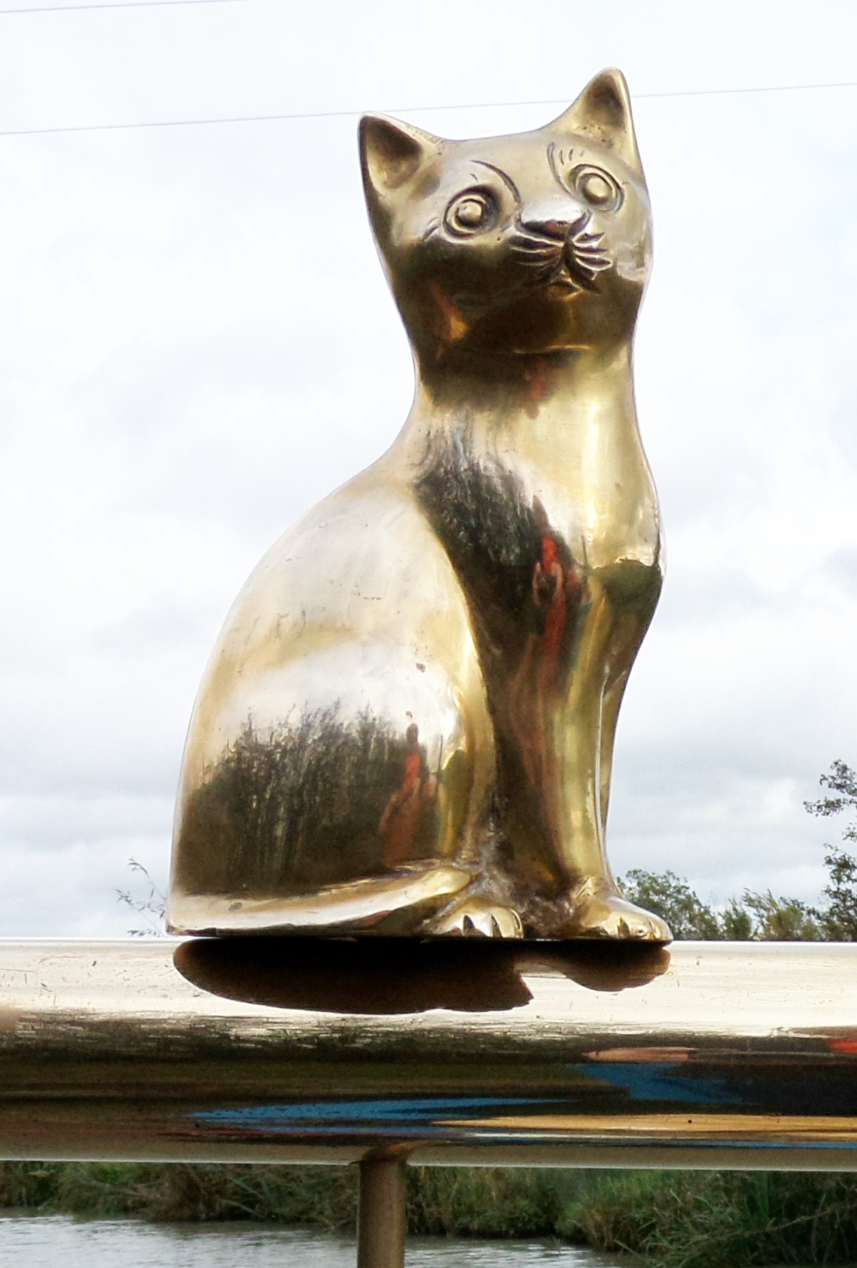 Cat Right Facing Tiller Pin (image for) Cat Right Facing Tiller Pin